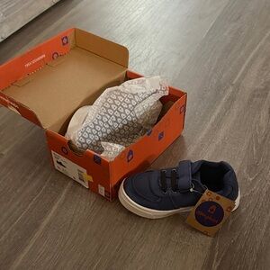 Navy Blue Kids Shoes